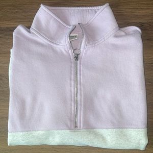PINK Victoria’s Secret Quarter Zip, High Collar Sweater